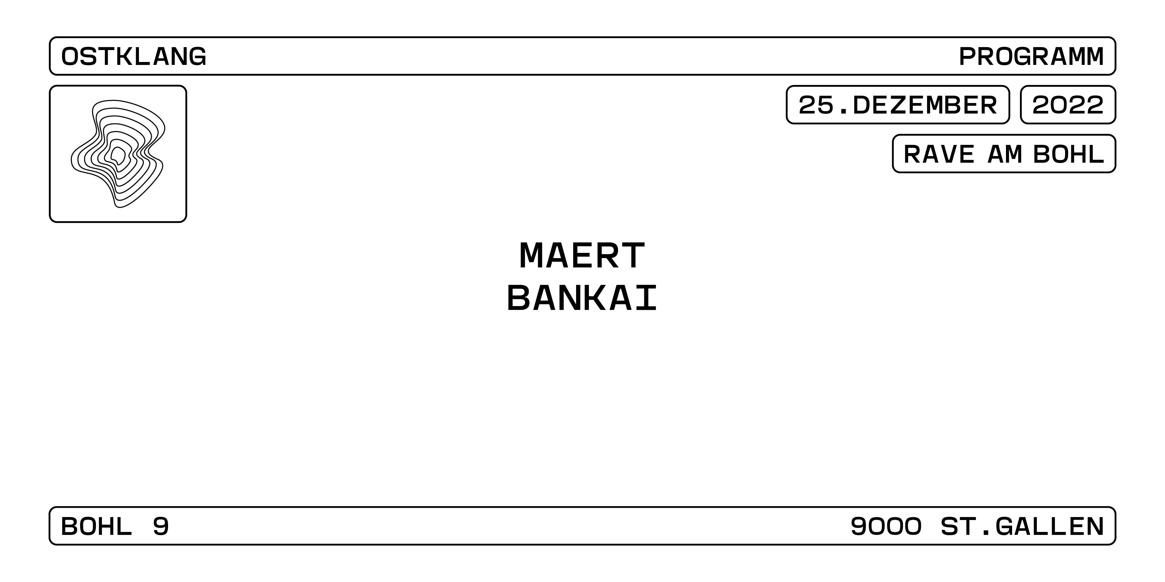 RAVE AM BOHL MIT MAERT / BANKAI